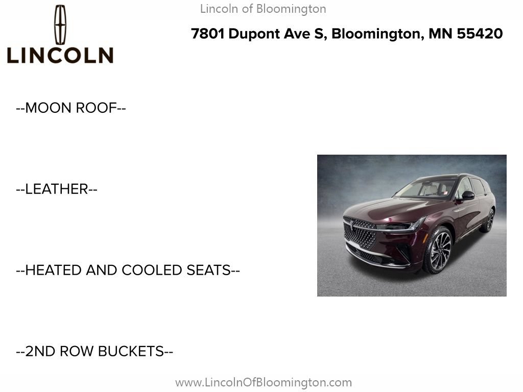 Used 2024 Lincoln Nautilus Black Label AWD/4WD image 5