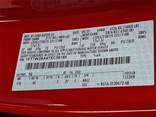 New 2026 Ford F250 XL image 20