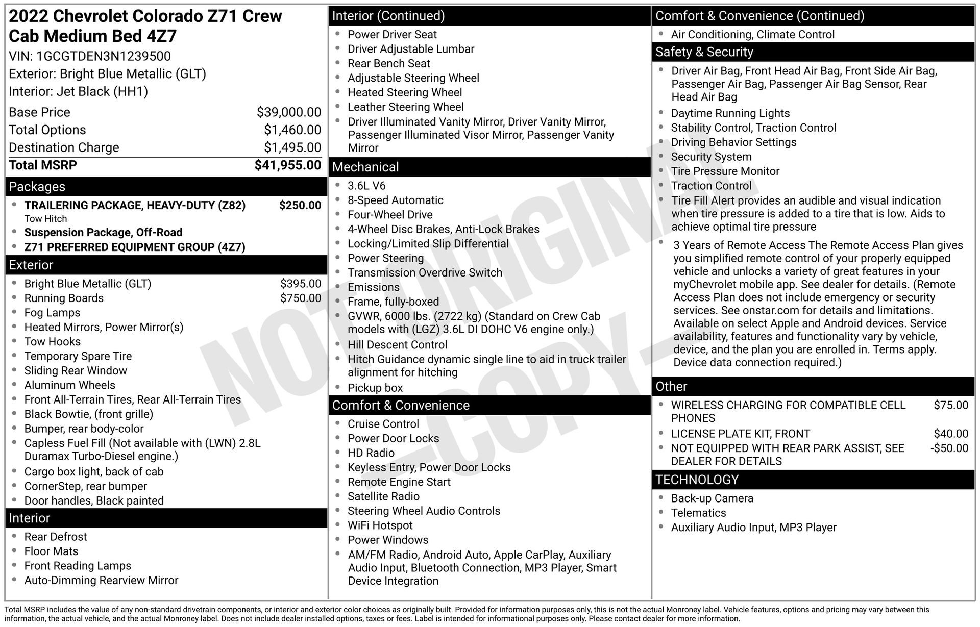 Used 2022 Chevrolet Colorado Z71 image 46