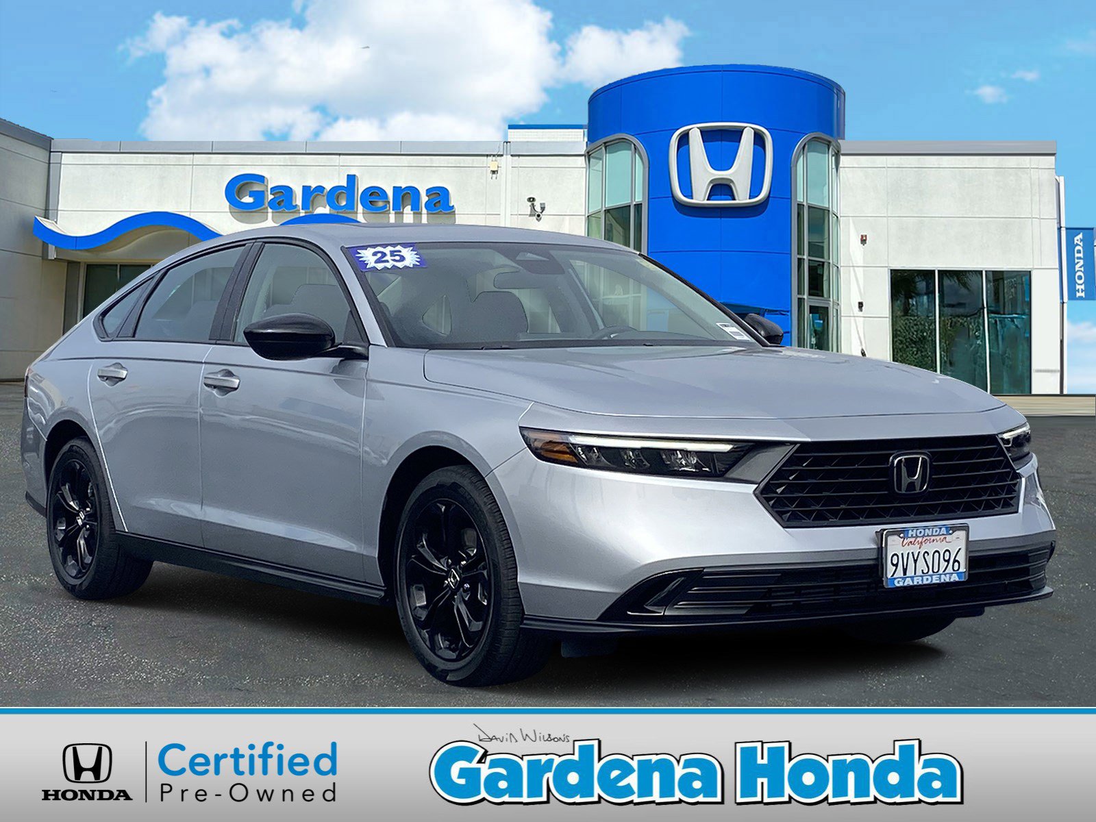Certified 2025 Honda Accord SE
