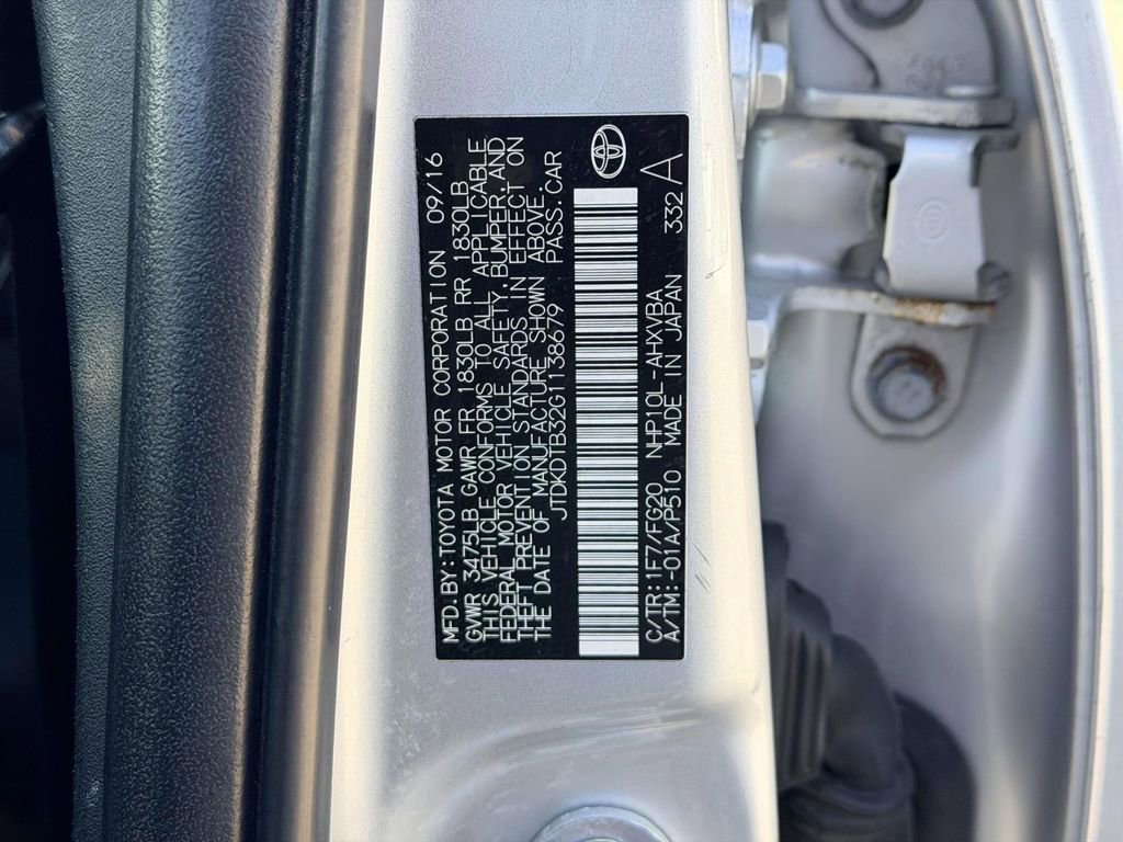 Certified 2016 Toyota Prius C Two image 26