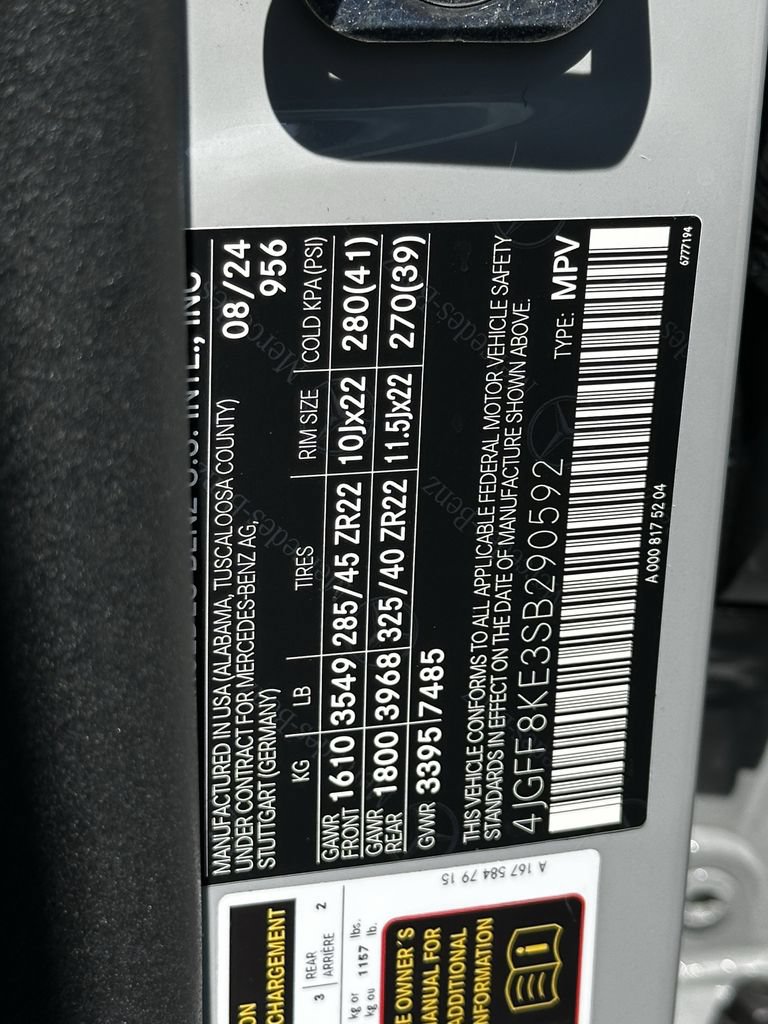 Certified 2025 Mercedes-Benz GLS 63 AMG 4MATIC image 37