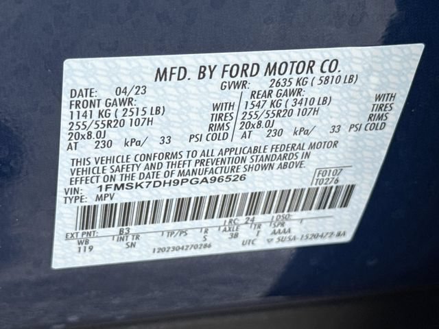 Used 2023 Ford Explorer XLT w/ Equipment Group 202A RWD image 46