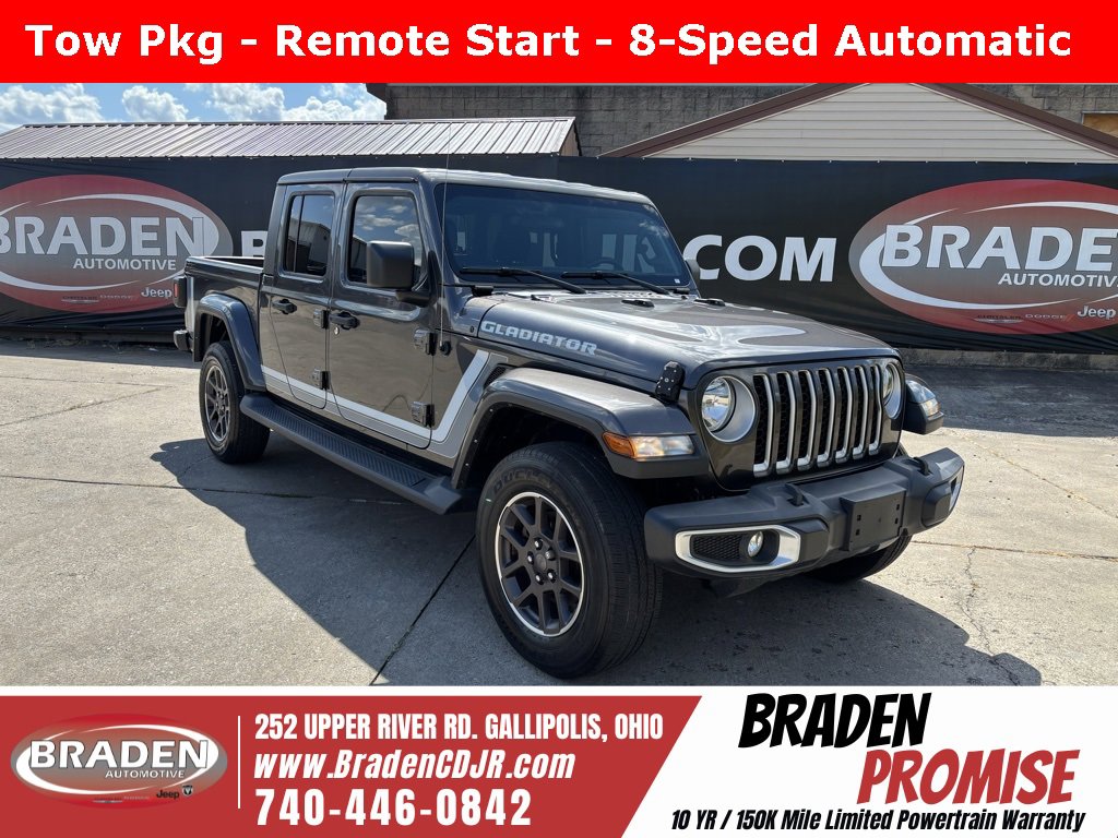 Used 2021 Jeep Gladiator Overland w/ Trailer Tow Package