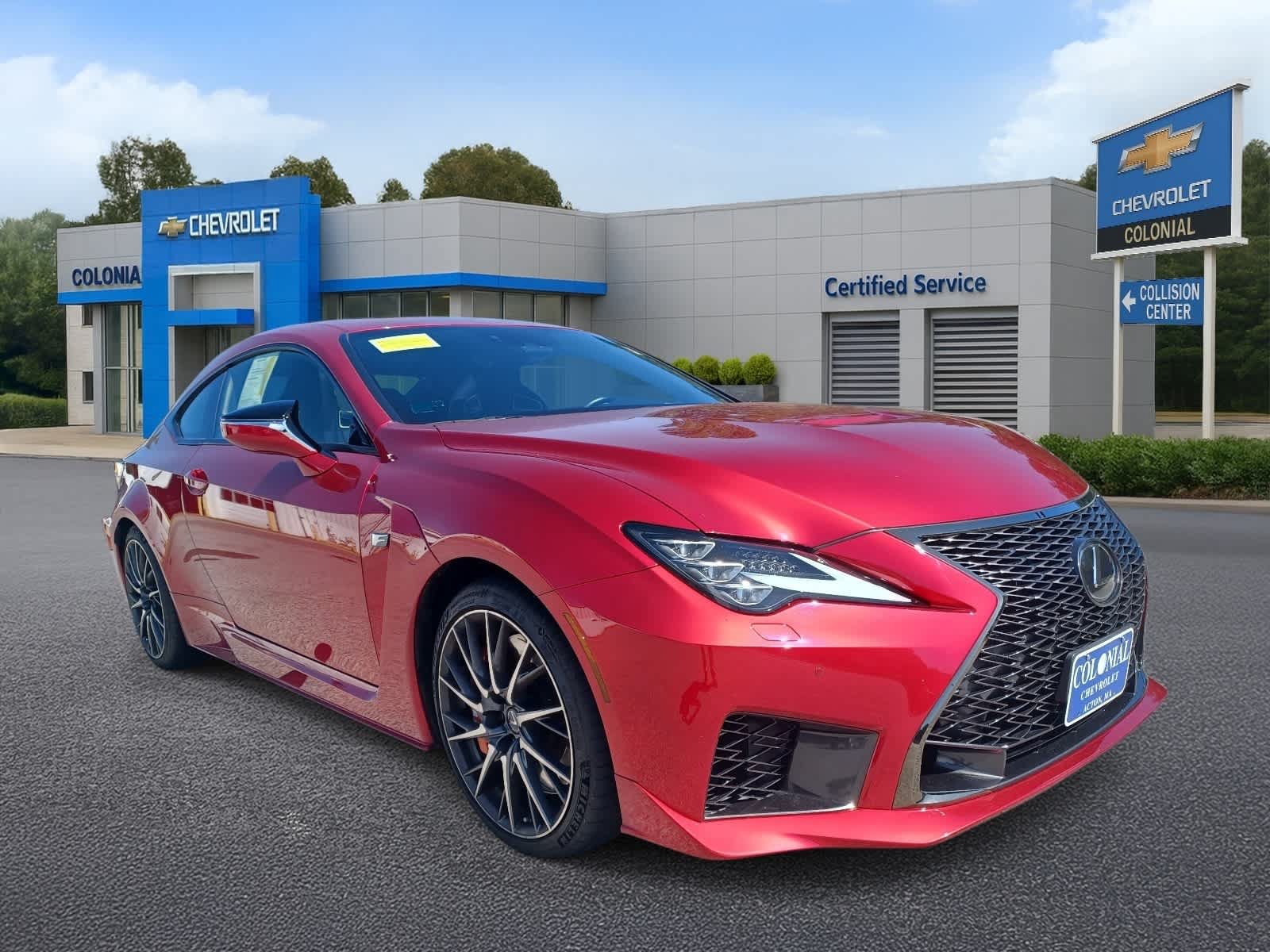 Used 2022 Lexus RC F w/ Premium Package RWD image 2