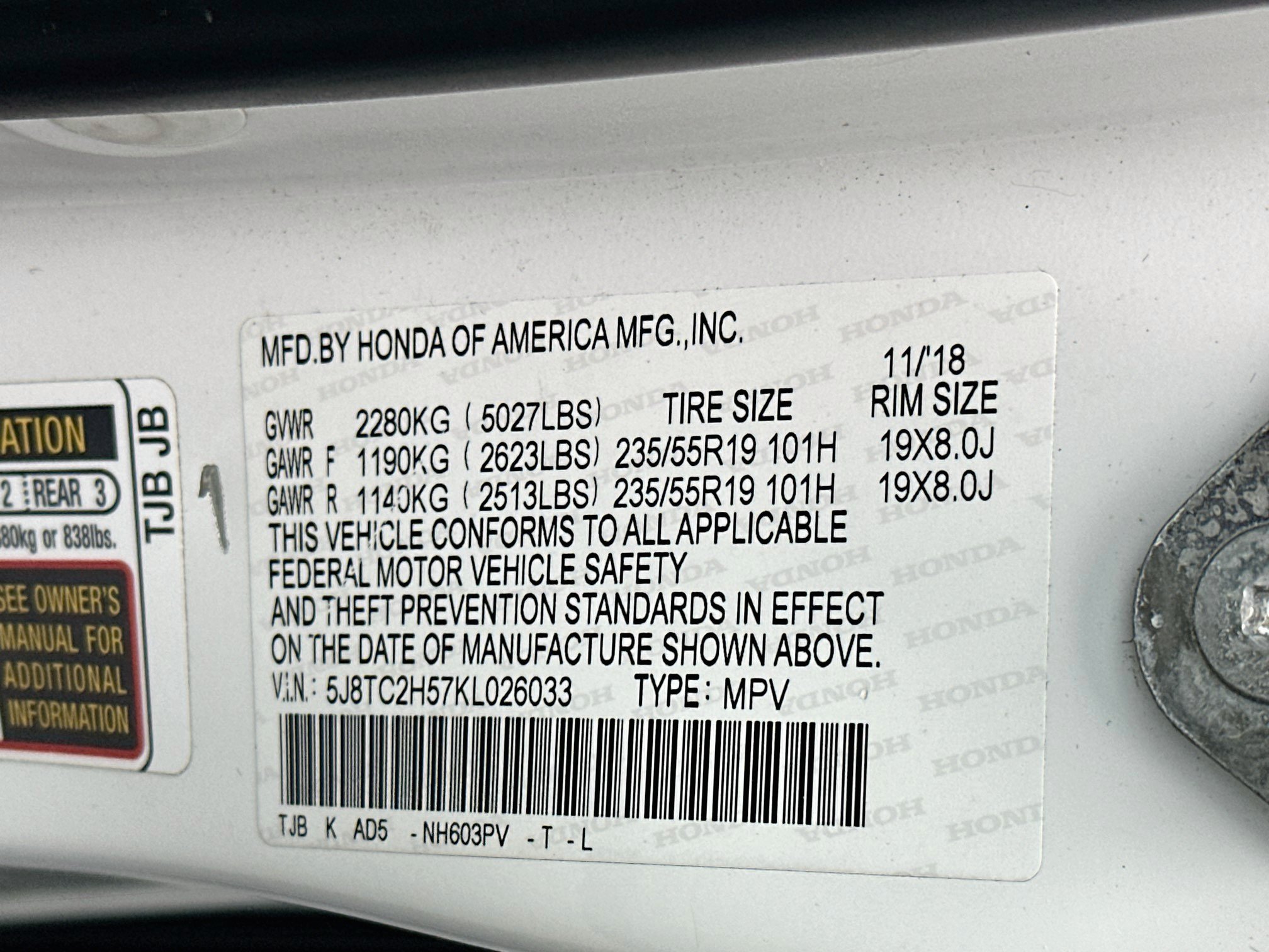 Used 2019 Acura RDX w/ Technology Package AWD/4WD image 12