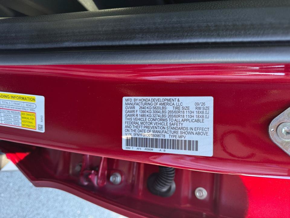 New 2026 Honda Passport RTL image 35