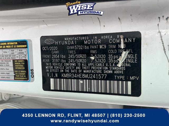 Used 2021 Hyundai Palisade SEL w/ Convenience Package image 28