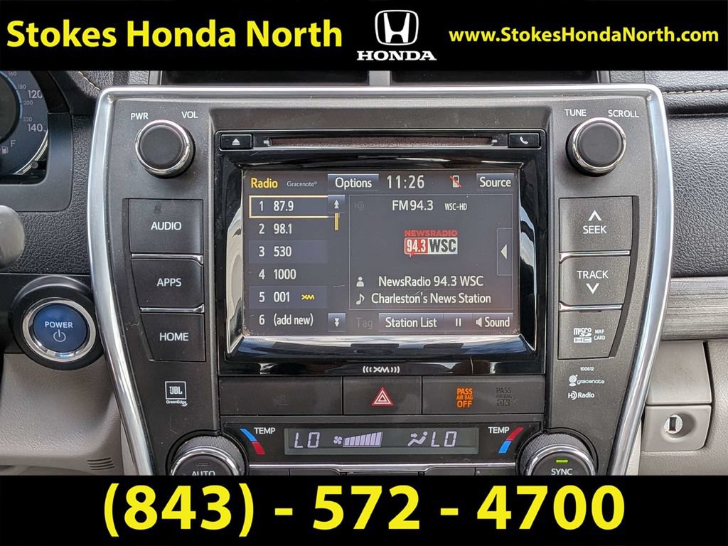 Used 2016 Toyota Camry XLE w/ Moonroof Package FWD image 22
