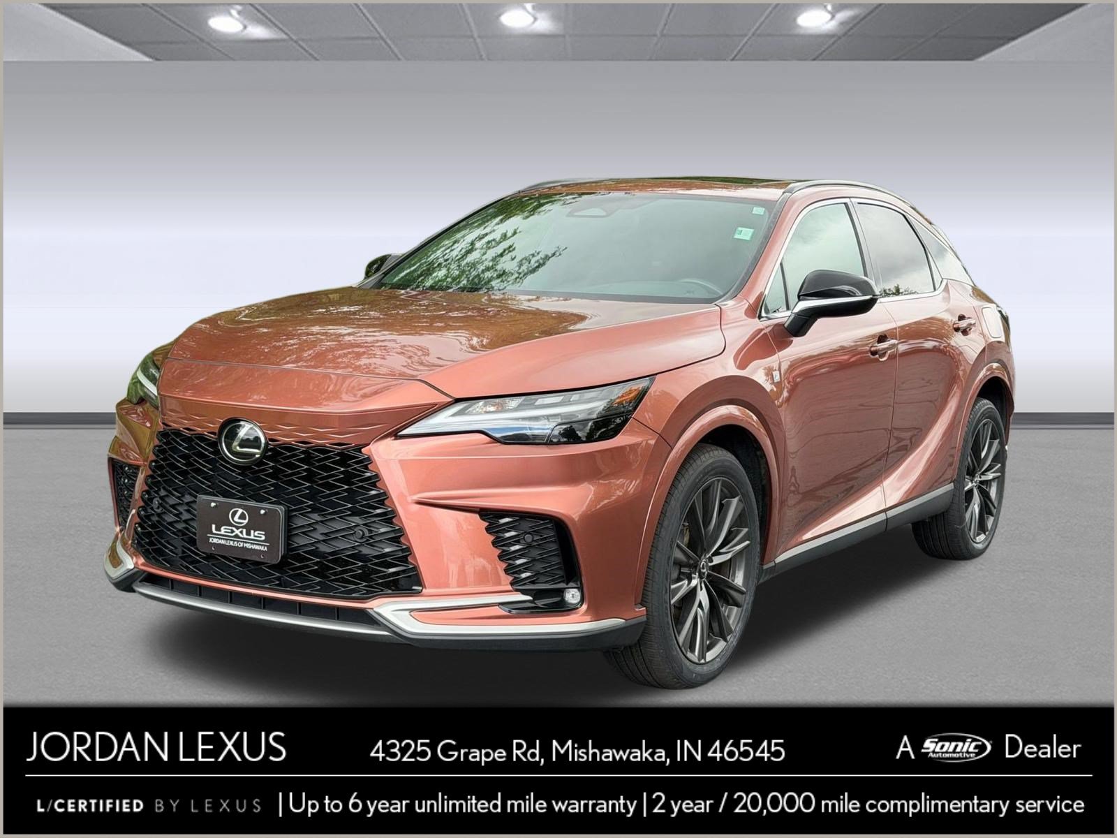 Certified 2024 Lexus RX 350 F Sport w/ Technology Package