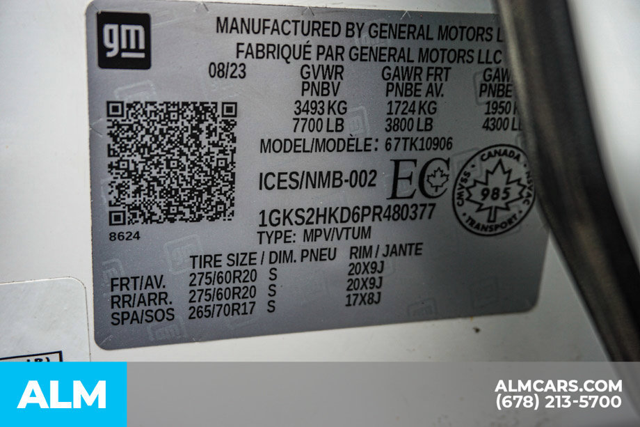 Used 2023 GMC Yukon XL AT4 AWD/4WD image 62