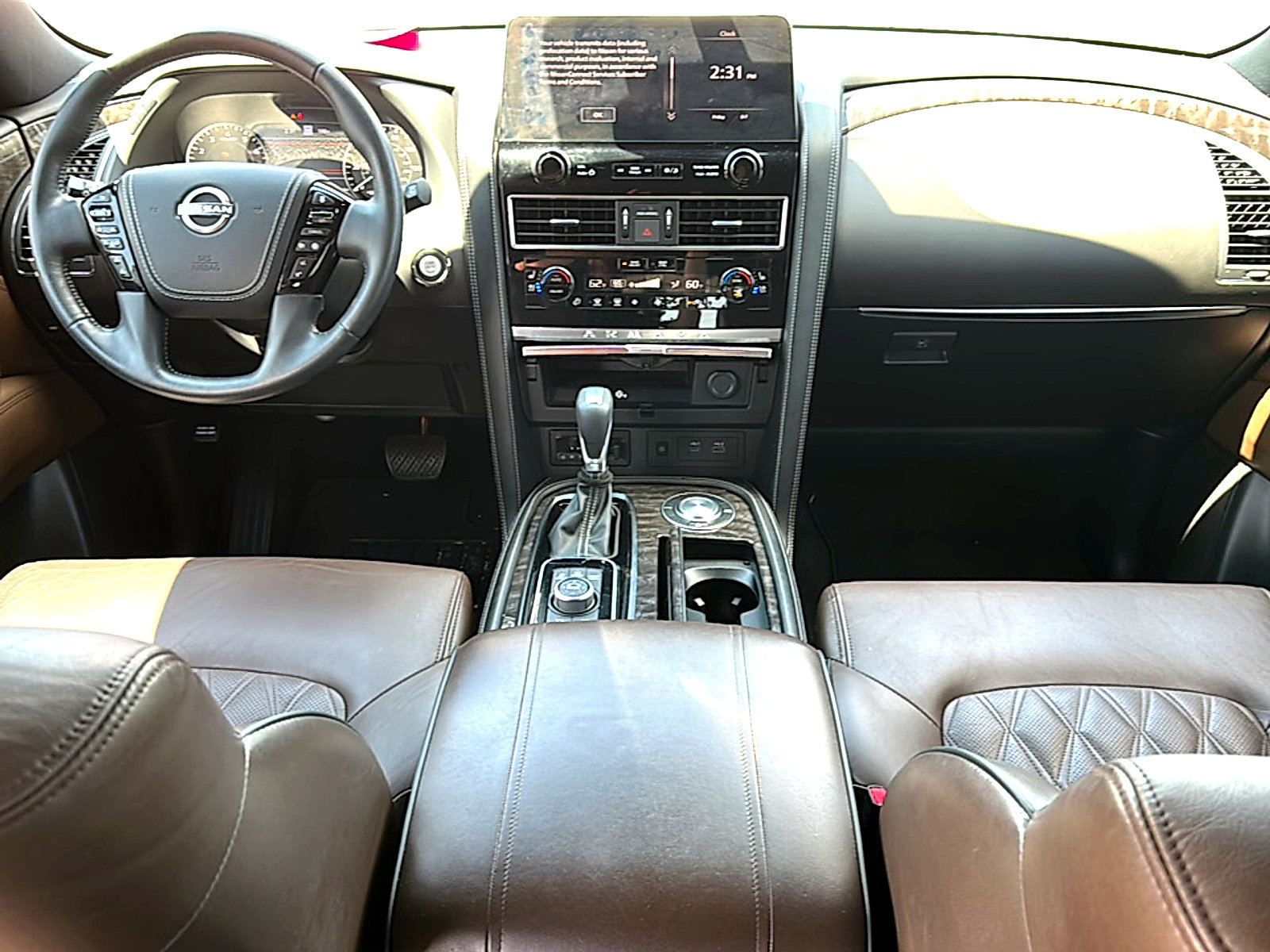 Used 2021 Nissan Armada Platinum w/ Captain's Chairs Package RWD image 24
