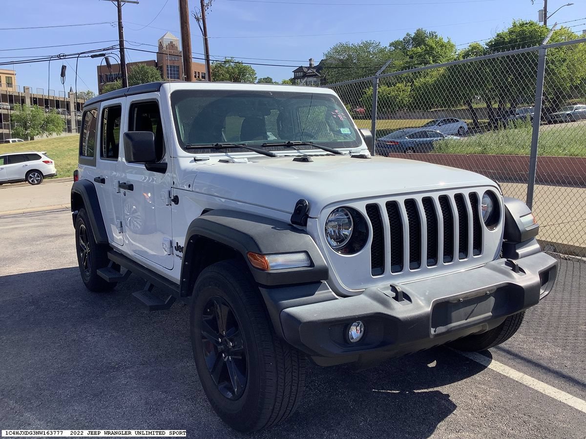 Used 2022 Jeep Wrangler Unlimited Sport AWD/4WD image 4