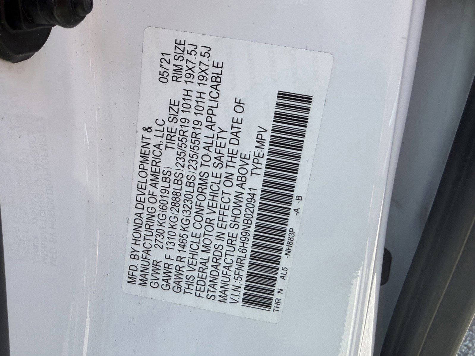 Used 2022 Honda Odyssey Elite image 32