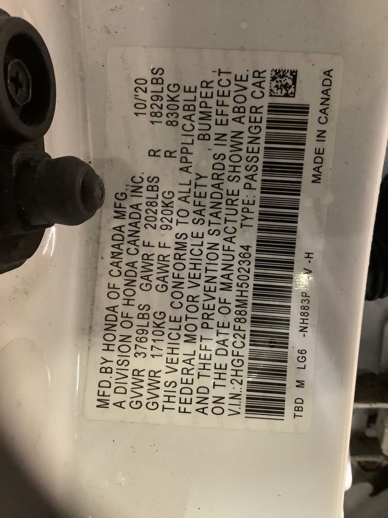 Used 2021 Honda Civic Sport image 21