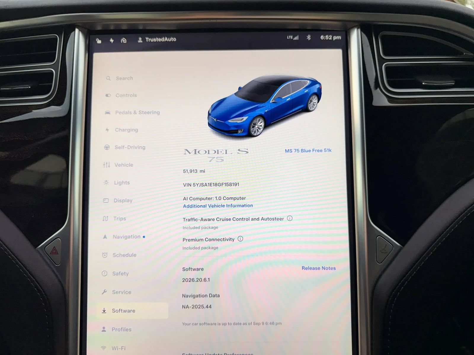 Used 2016 Tesla Model S 75 RWD image 19