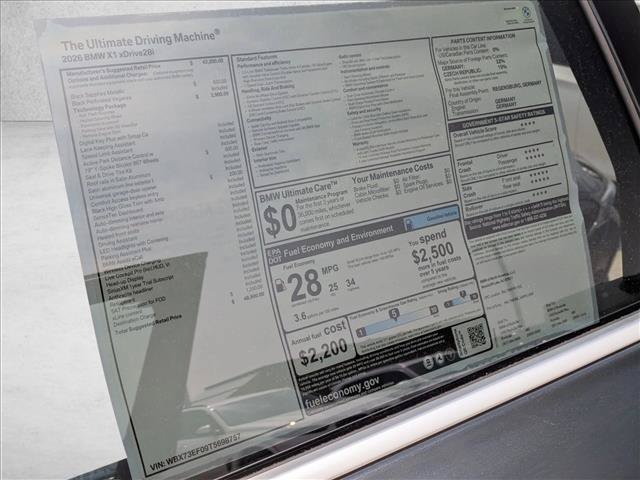 New 2026 BMW X1 xDrive28i AWD/4WD image 19