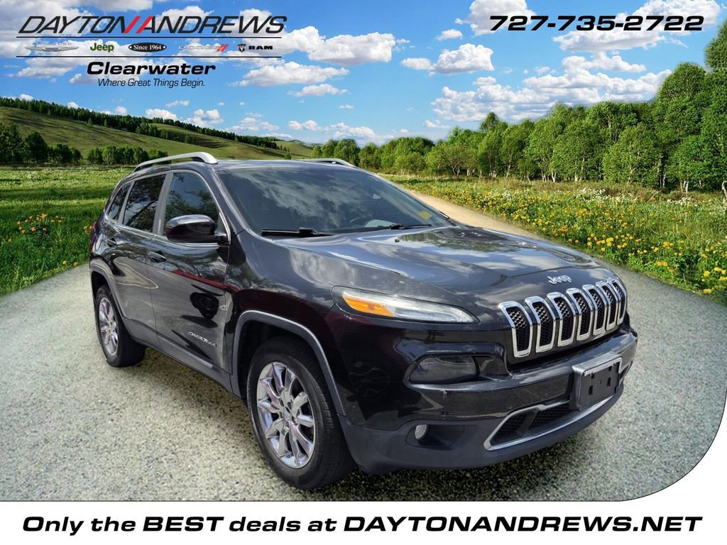 Used 2014 Jeep Cherokee Limited w/ Luxury Group AWD/4WD image 1