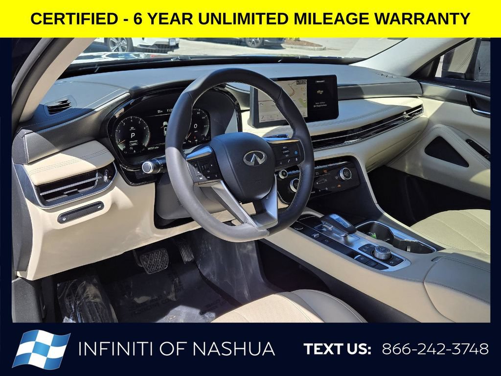 Certified 2023 INFINITI QX60 Luxe w/ Cargo Package AWD/4WD image 3