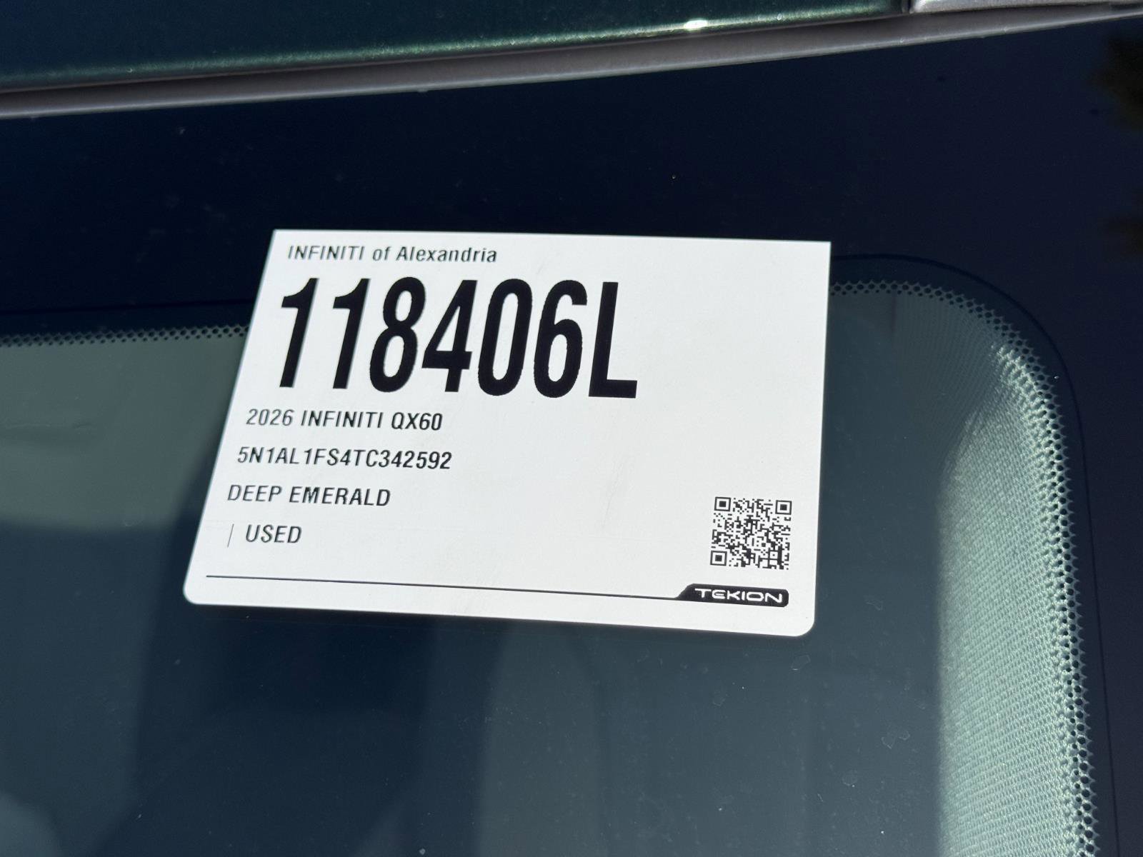 Used 2026 INFINITI QX60 Luxe w/ Cargo Package AWD/4WD image 24