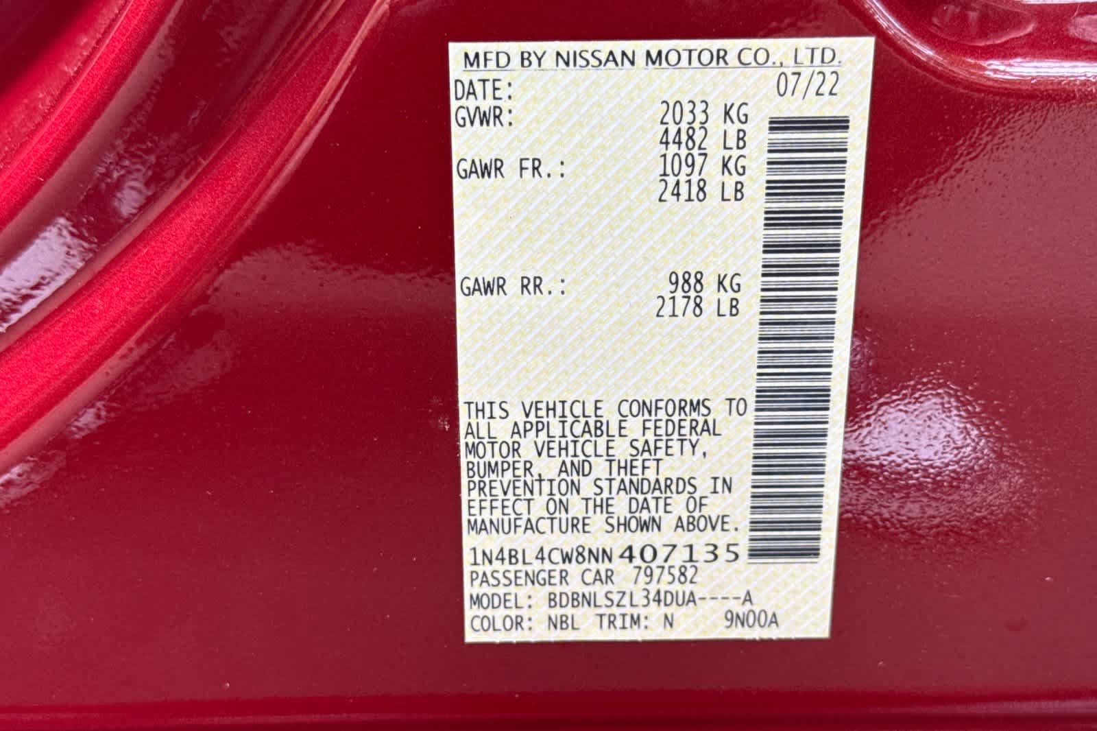 Used 2022 Nissan Altima 2.5 SR AWD/4WD image 27