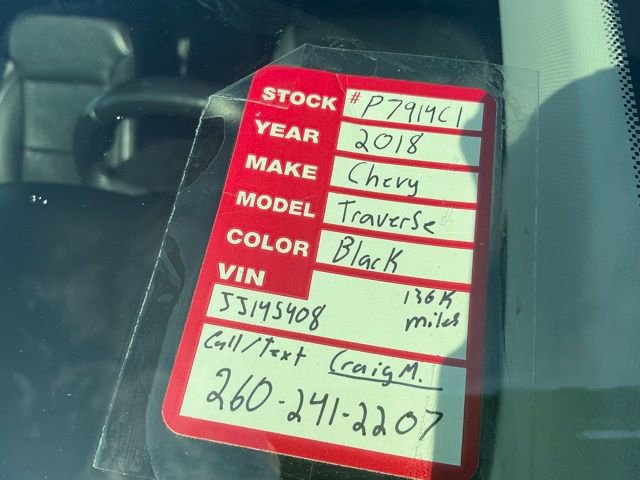 Used 2018 Chevrolet Traverse LT w/ LPO, Floor Liner Package image 37