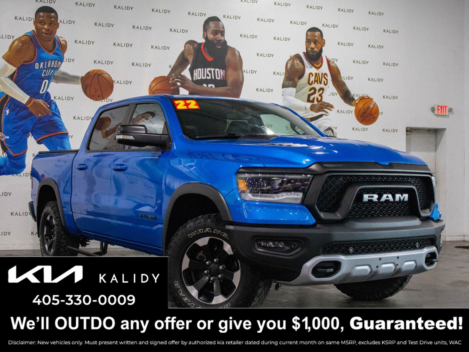 Used 2022 RAM 1500 Rebel w/ Rebel Level 2 Equipment Group AWD/4WD image 1