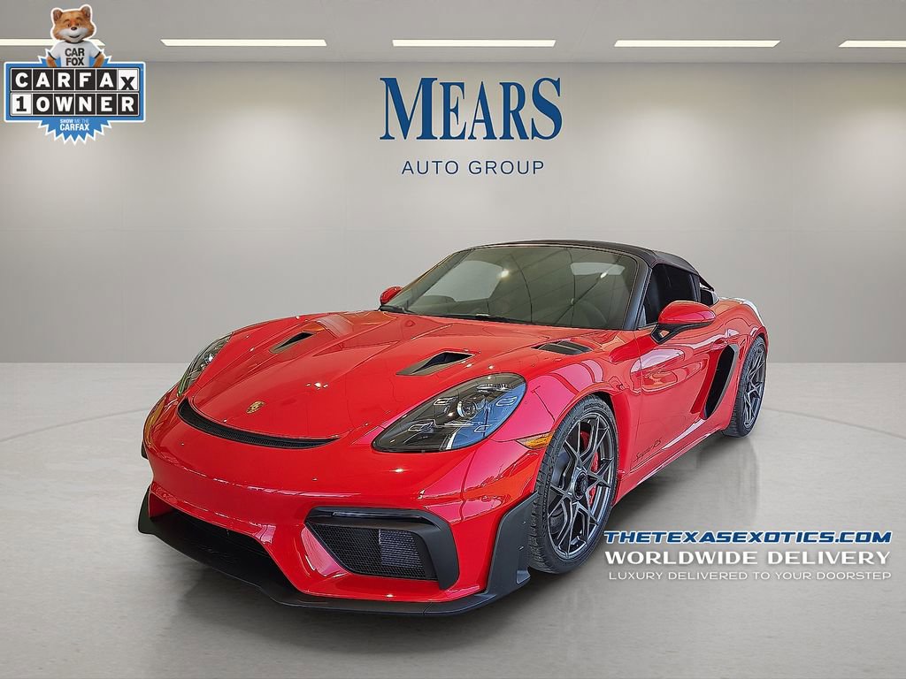 Used 2025 Porsche 718 Boxster Spyder RS image 1