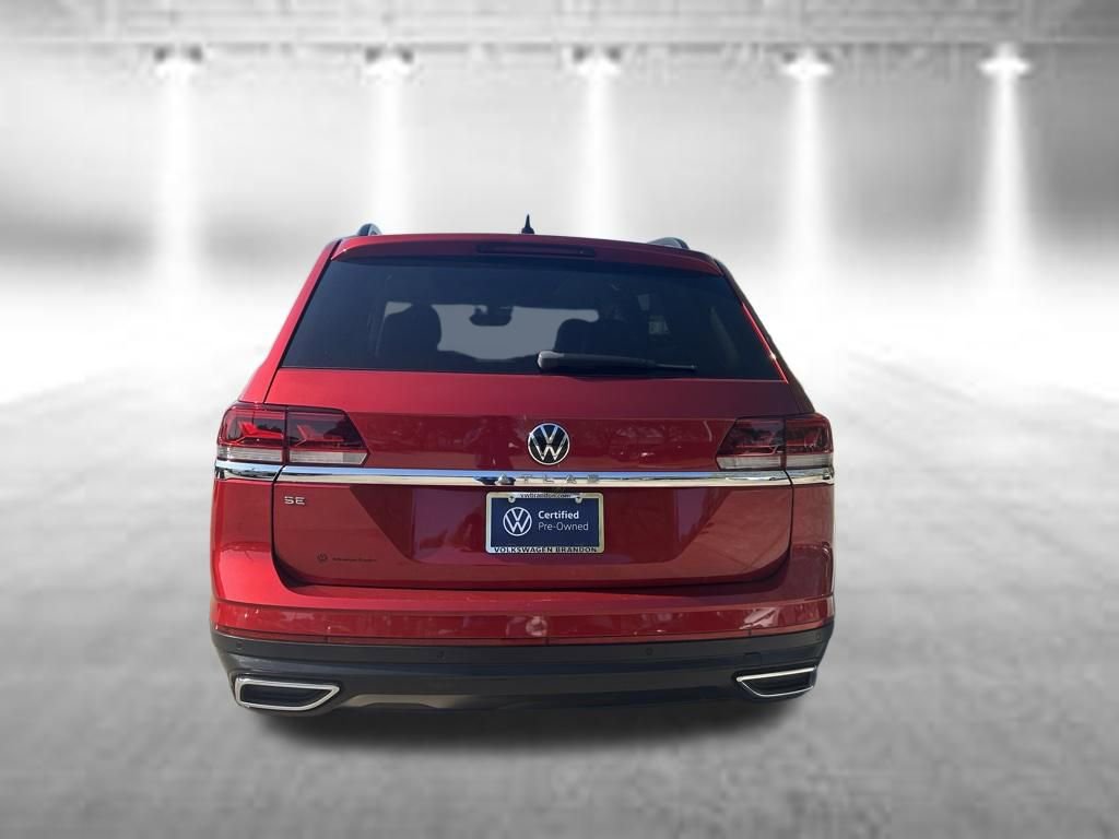 Used 2022 Volkswagen Atlas SE w/ Panoramic Sunroof Package FWD image 4