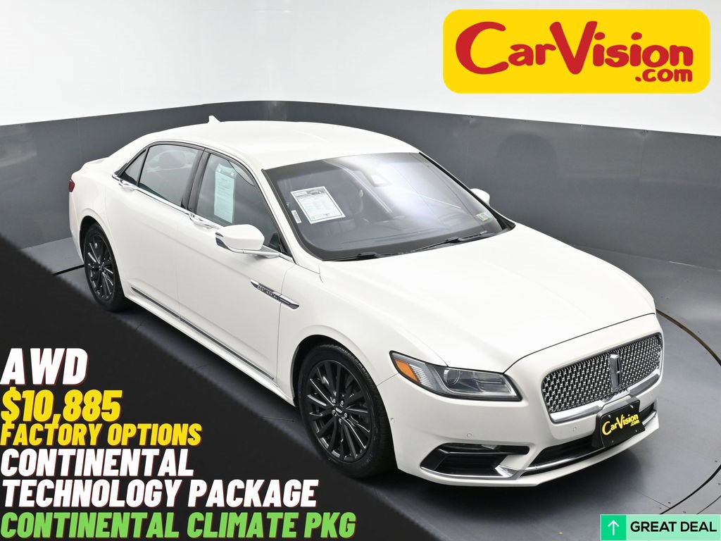 Used 2018 Lincoln Continental Select