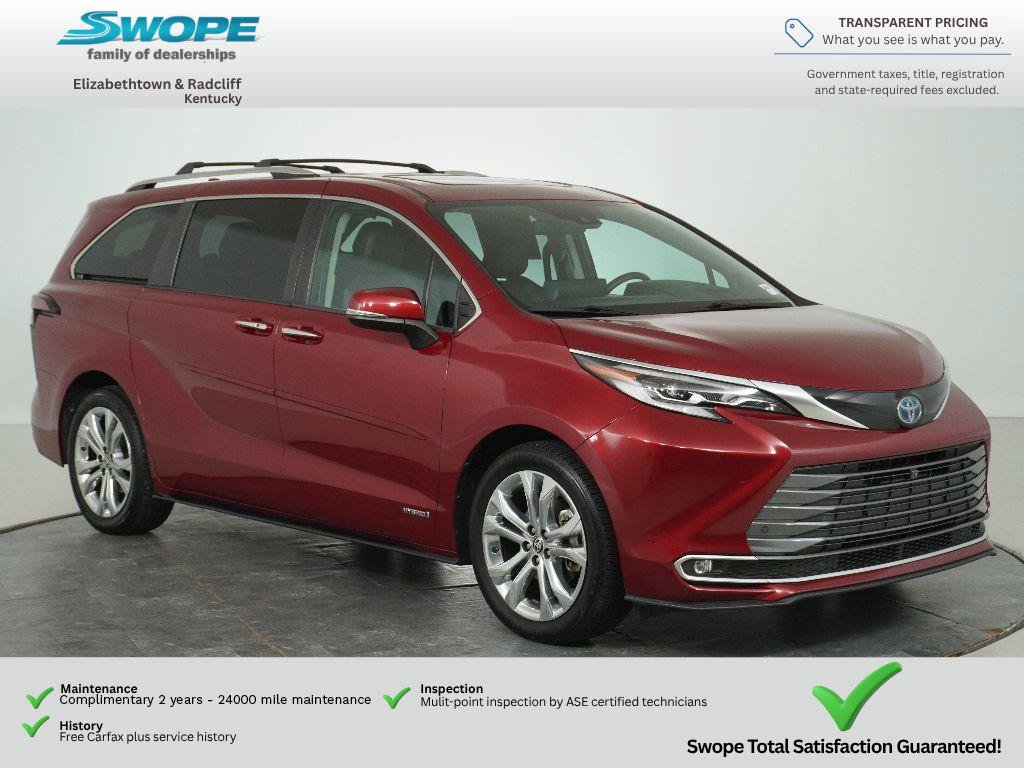 Used 2021 Toyota Sienna Platinum