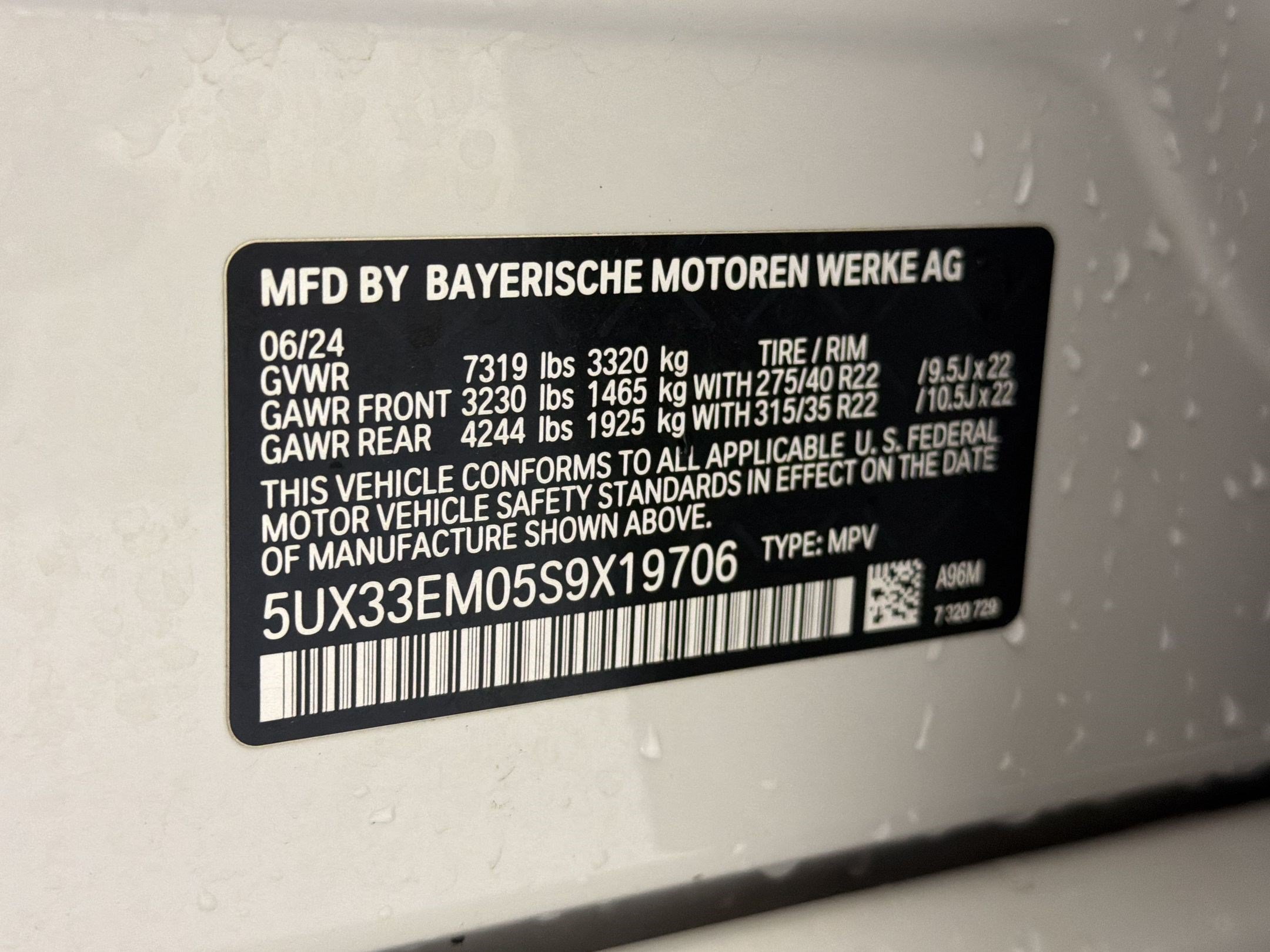 Used 2025 BMW X7 M60i w/ Executive Package AWD/4WD image 17