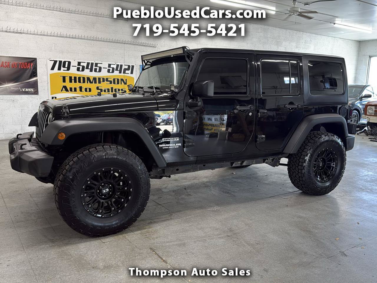 Used 2013 Jeep Wrangler Unlimited Sport w/ Connectivity Group AWD/4WD image 1