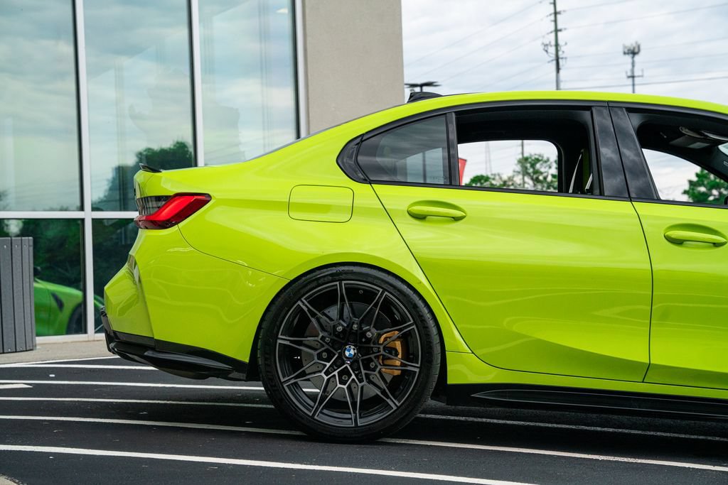 Used 2021 BMW M3 Competition w/ M Carbon Exterior Package RWD image 14
