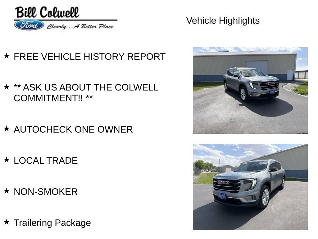 Used 2024 GMC Acadia Elevation w/ Super Cruise Package AWD/4WD image 11