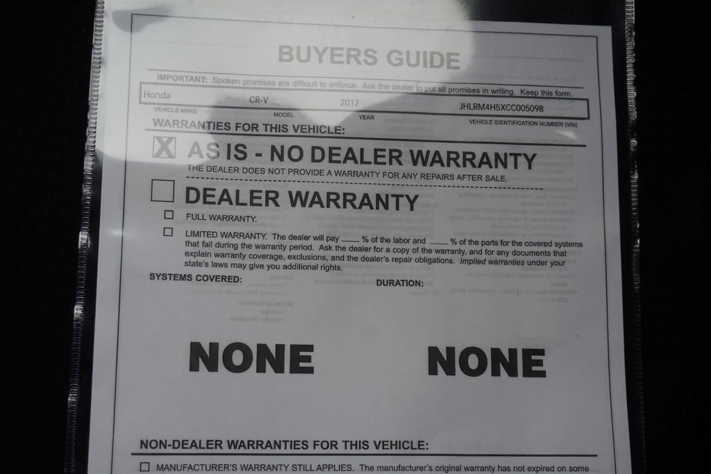 Used 2012 Honda CR-V EX image 36