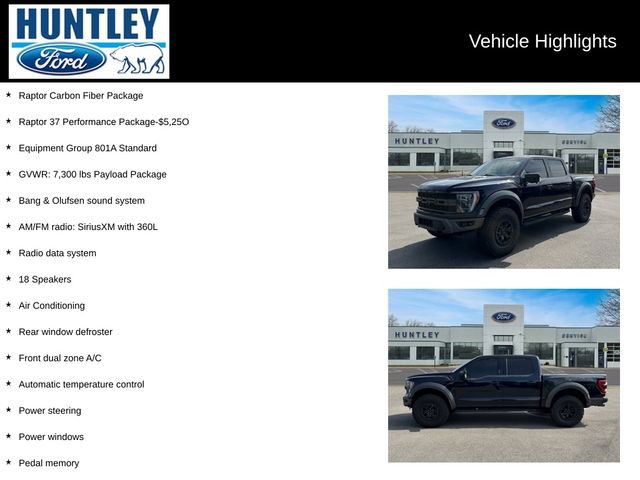 Used 2023 Ford F150 Raptor w/ Raptor 37 Performance Package AWD/4WD image 2