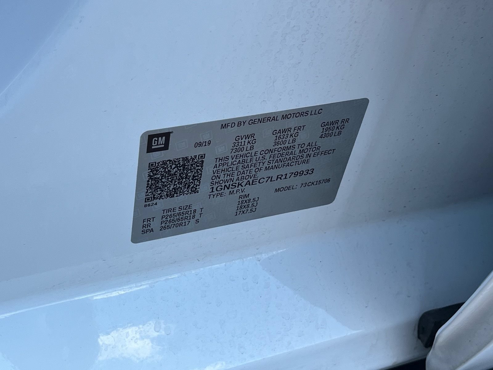 Used 2020 Chevrolet Tahoe LS w/ Max Trailering Package AWD/4WD image 29