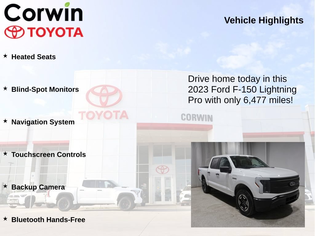 Used 2023 Ford F150 Lightning Pro AWD/4WD image 6