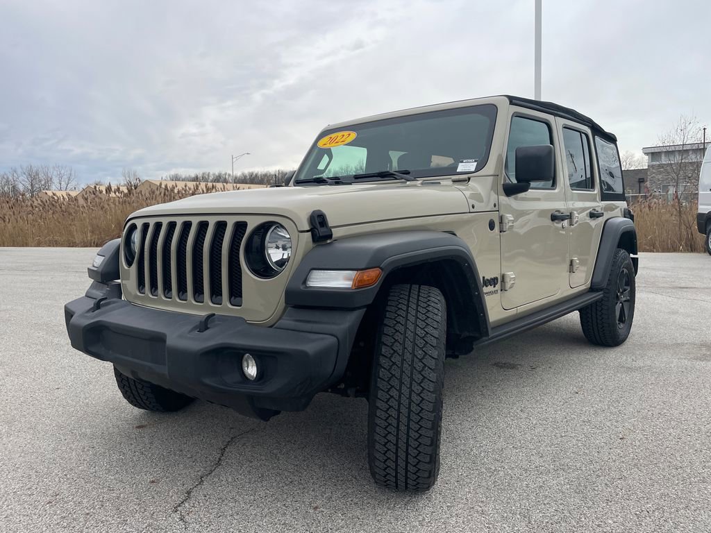 Used 2022 Jeep Wrangler Unlimited Sport image 9
