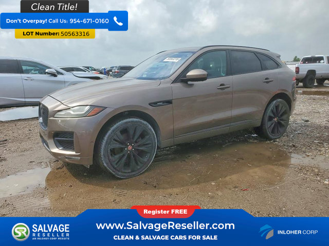Used 2017 Jaguar F-PACE R-Sport AWD/4WD image 1