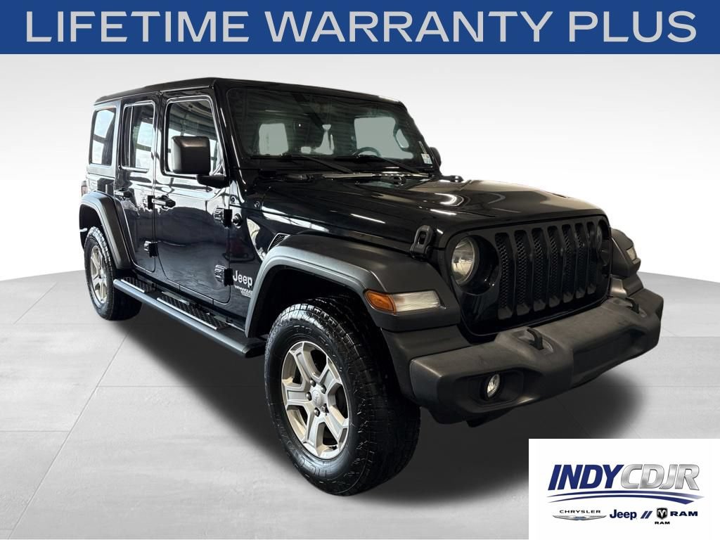 Used 2018 Jeep Wrangler Unlimited Sport S AWD/4WD image 3