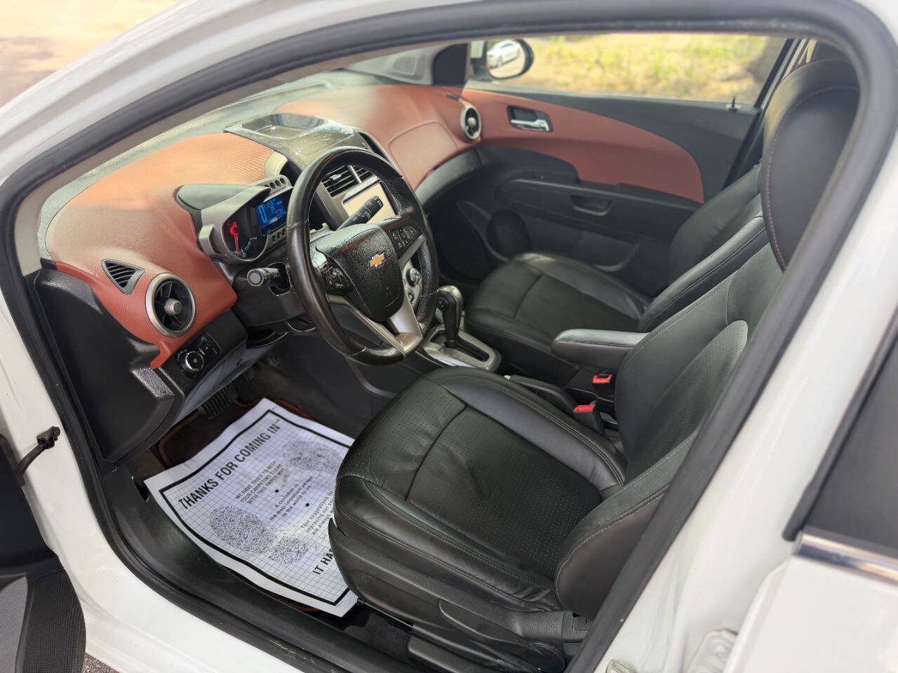 Used 2015 Chevrolet Sonic LTZ FWD image 9