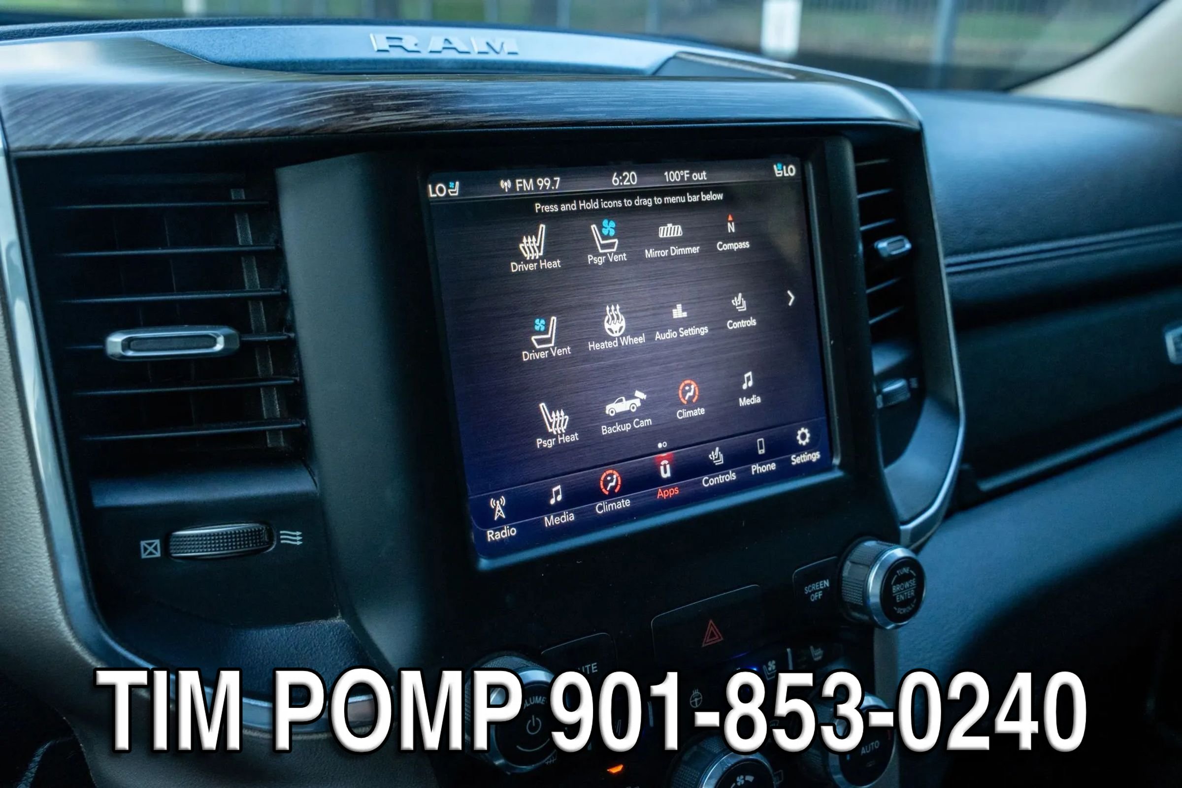 Used 2019 RAM 1500 Laramie AWD/4WD image 19