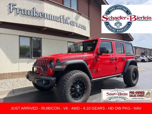 Certified 2022 Jeep Wrangler Unlimited Rubicon w/ Steel Bumper Group AWD/4WD image 2