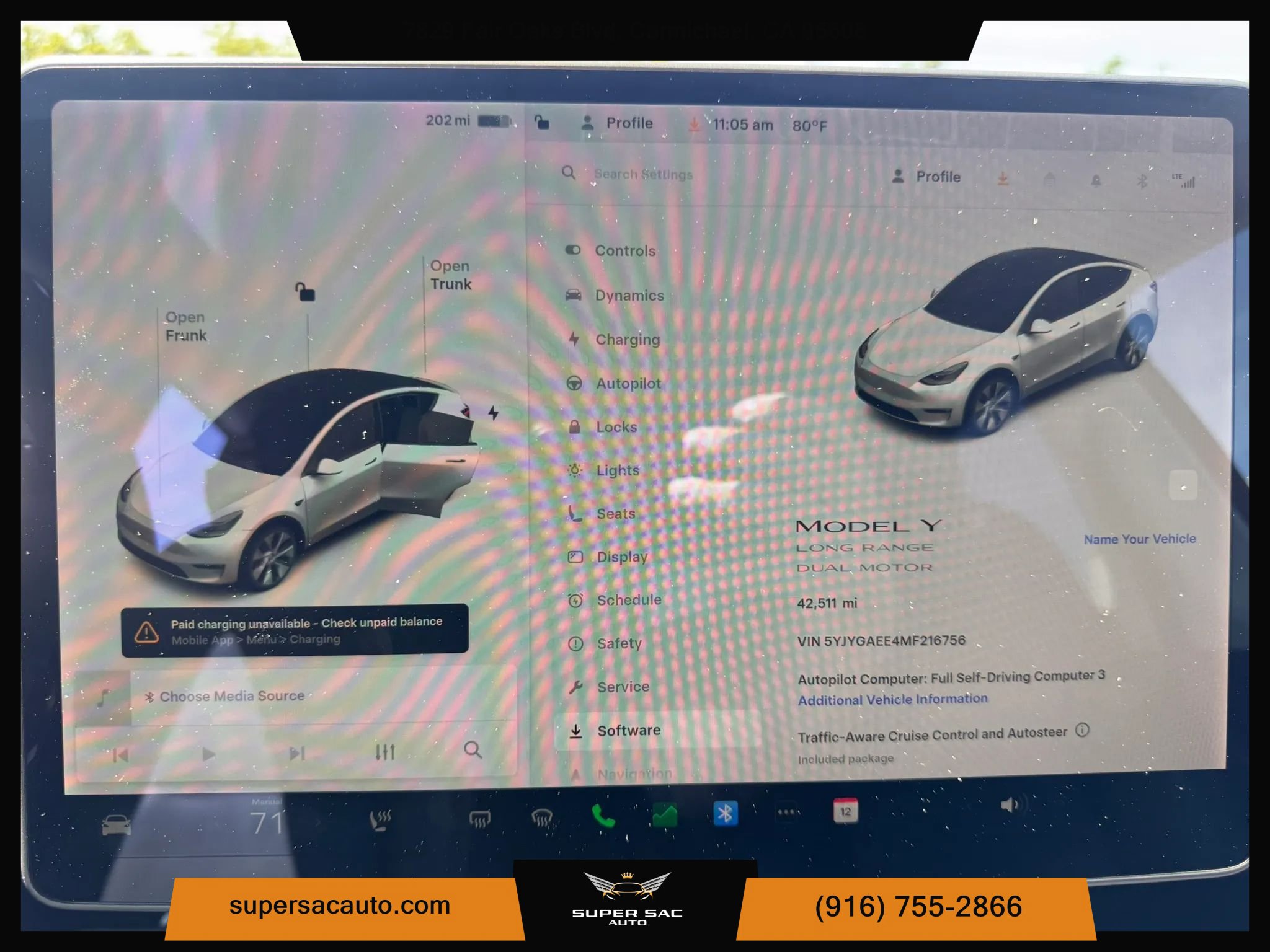Used 2021 Tesla Model Y Long Range AWD/4WD image 25
