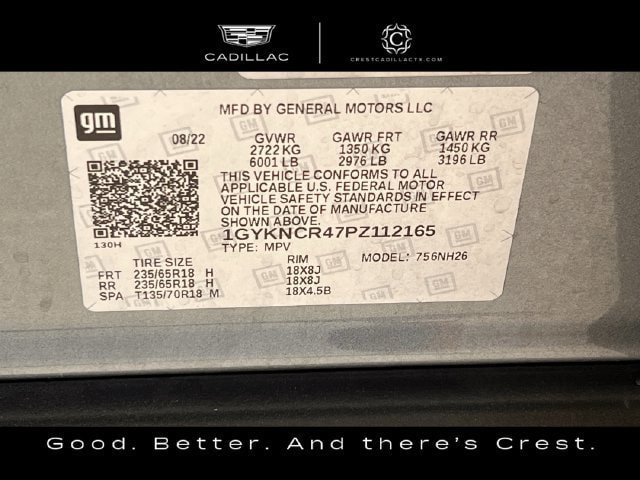 Certified 2023 Cadillac XT5 Premium Luxury w/ LPO, Floor Liner Package FWD image 32