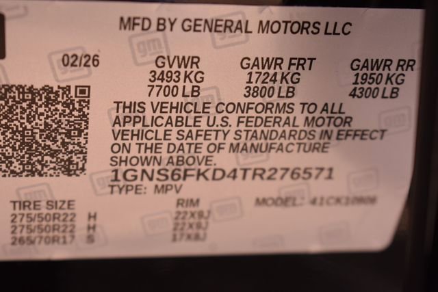 New 2026 Chevrolet Suburban Premier w/ Sun And Tow Package image 45