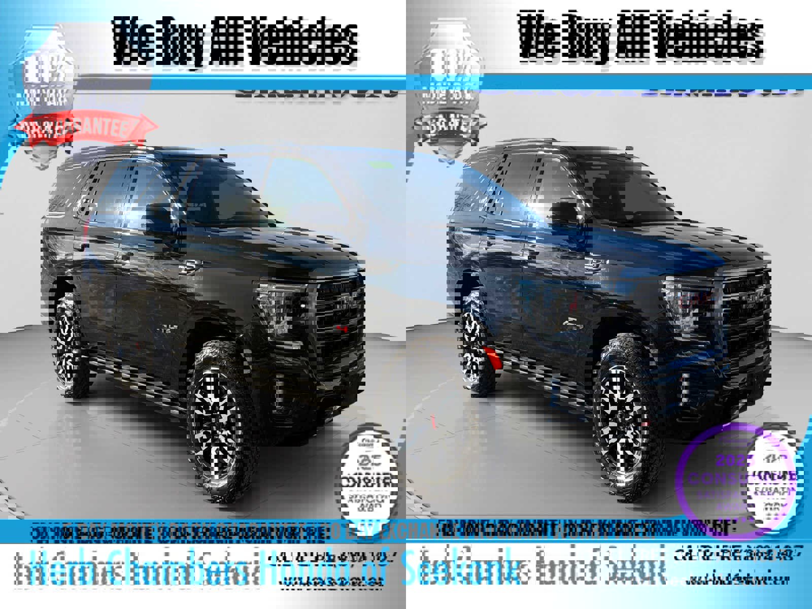 Used 2023 GMC Yukon AT4 w/ AT4 Premium Package image 1