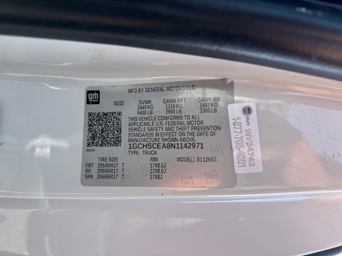 Used 2022 Chevrolet Colorado LT w/ Fleet Safety Package RWD image 20
